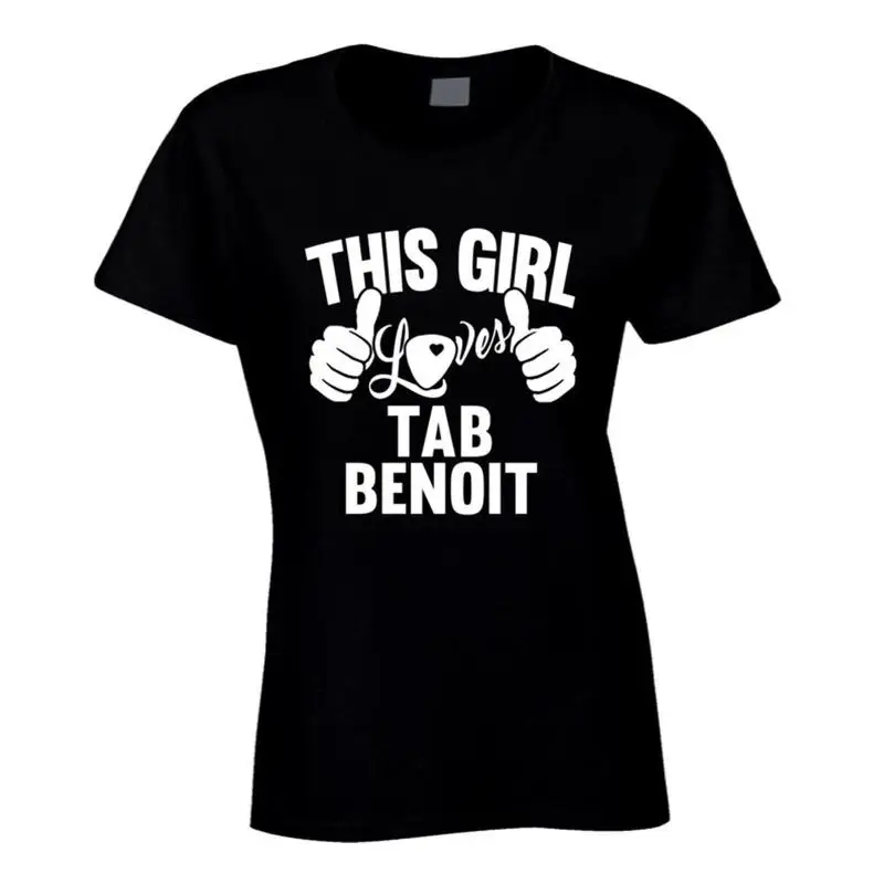 Tab Benoit, la mejor guitarrista, música, bajo eléctrico clásico, esta chica ama la camiseta Shir