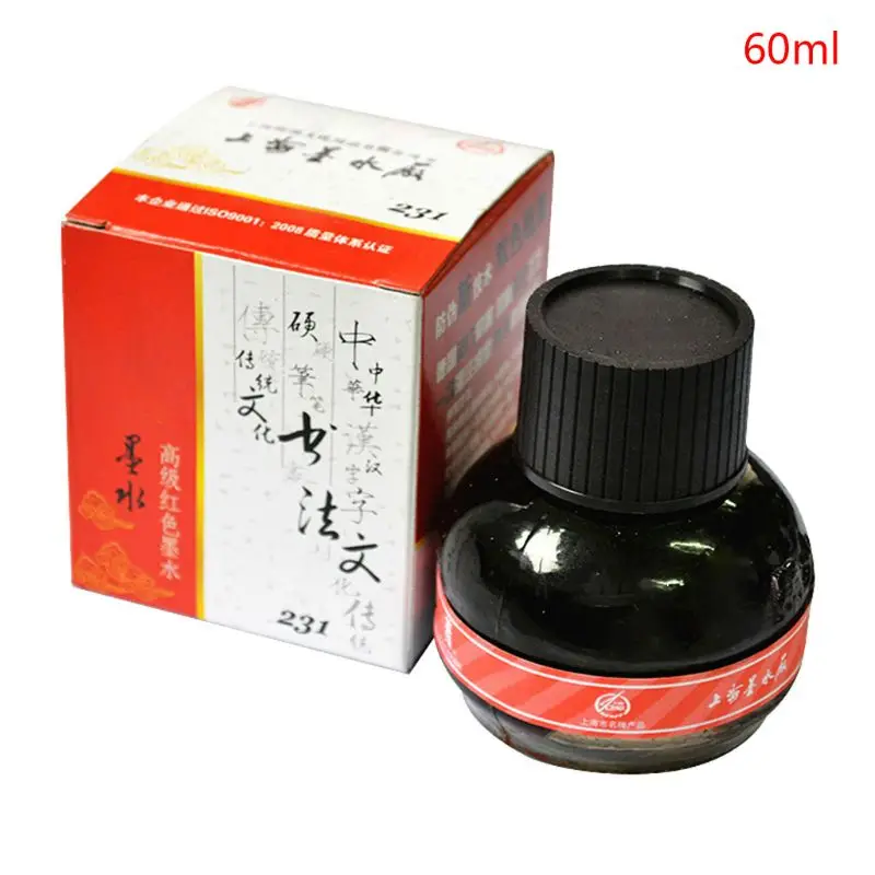 Glass Bottled Smooth Fountain Pen Writing Refilling Inks Stationery School