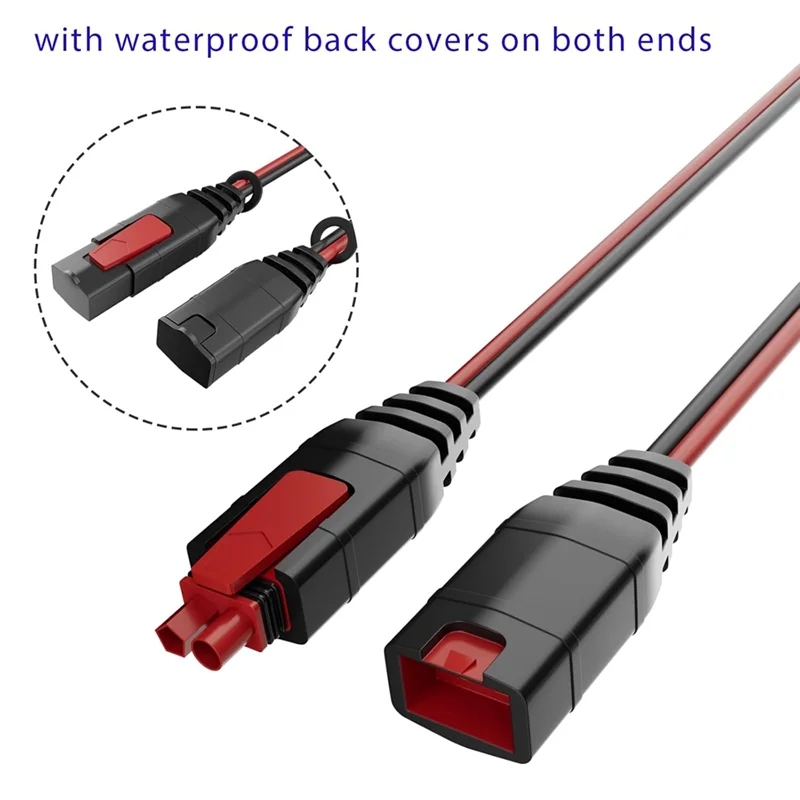 JABS-For Genius الذكية شواحن البطاريات ملحق 300 سنتيمتر ل NOCO GC004 X-Connect تمديد سلك كابل تسخير