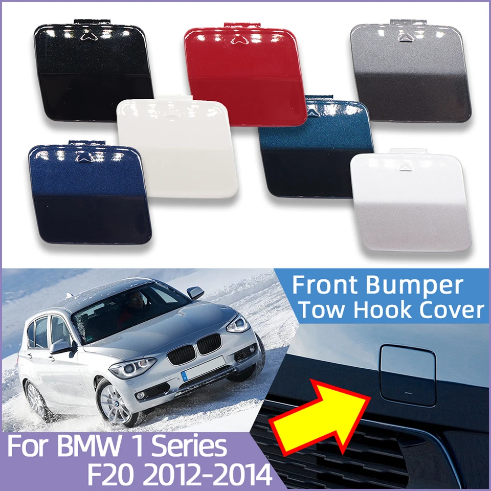 

Auto Front Bumper Tow Hook Eye Cover Cap For BMW 1 Series F20 F21 116i 118i 120i 125i 2011-2014 51117292947 Towing Hauling Lid