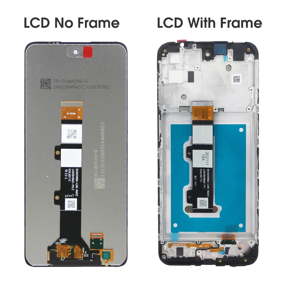 For Motorola Moto E32 6.5\'\'LCD Display Touch Screen Digitizer Assembly Replacement For Moto E32