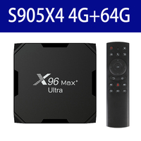 TV Box X96Max Plus Ultra Android 11 4GB 32G 64GB Smart TVBox Amlogic S905X4 8K Dual TV Wifi AV1 BT 5G Media Player Set Top Box