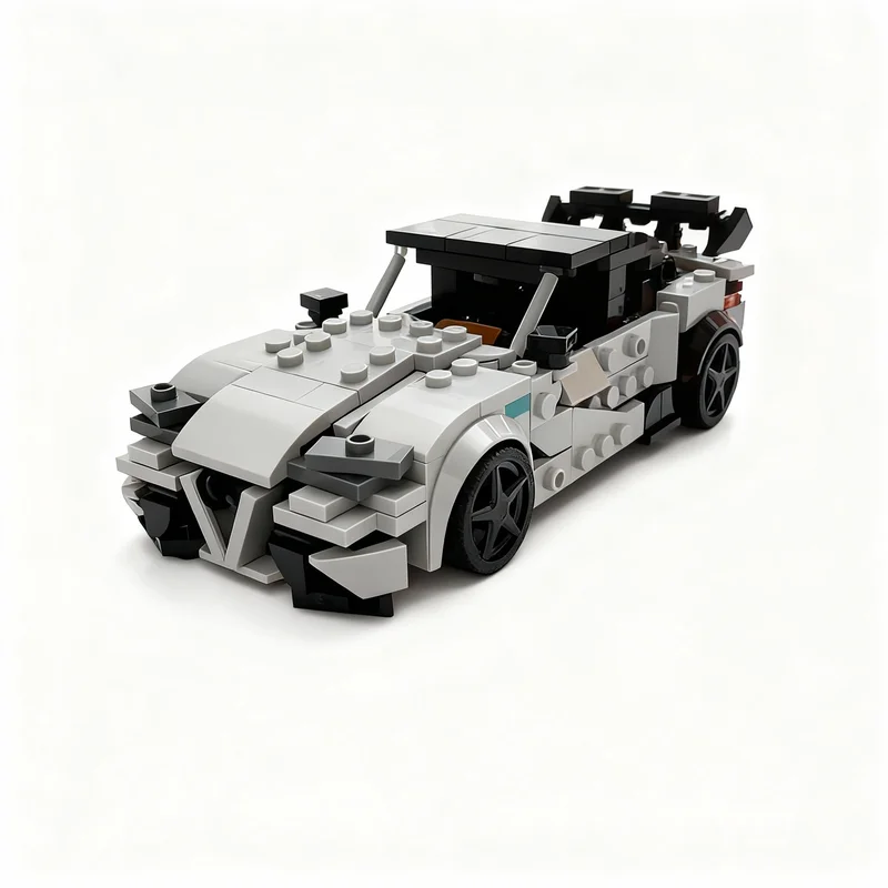 377ピース-moc-アルファロメオ-ジュリア-gtam-オルタナティブモデル-組み立てブロック-おもちゃ-クリスマスギフト-創造的なdiyアイデア-プレゼンテーションアート
