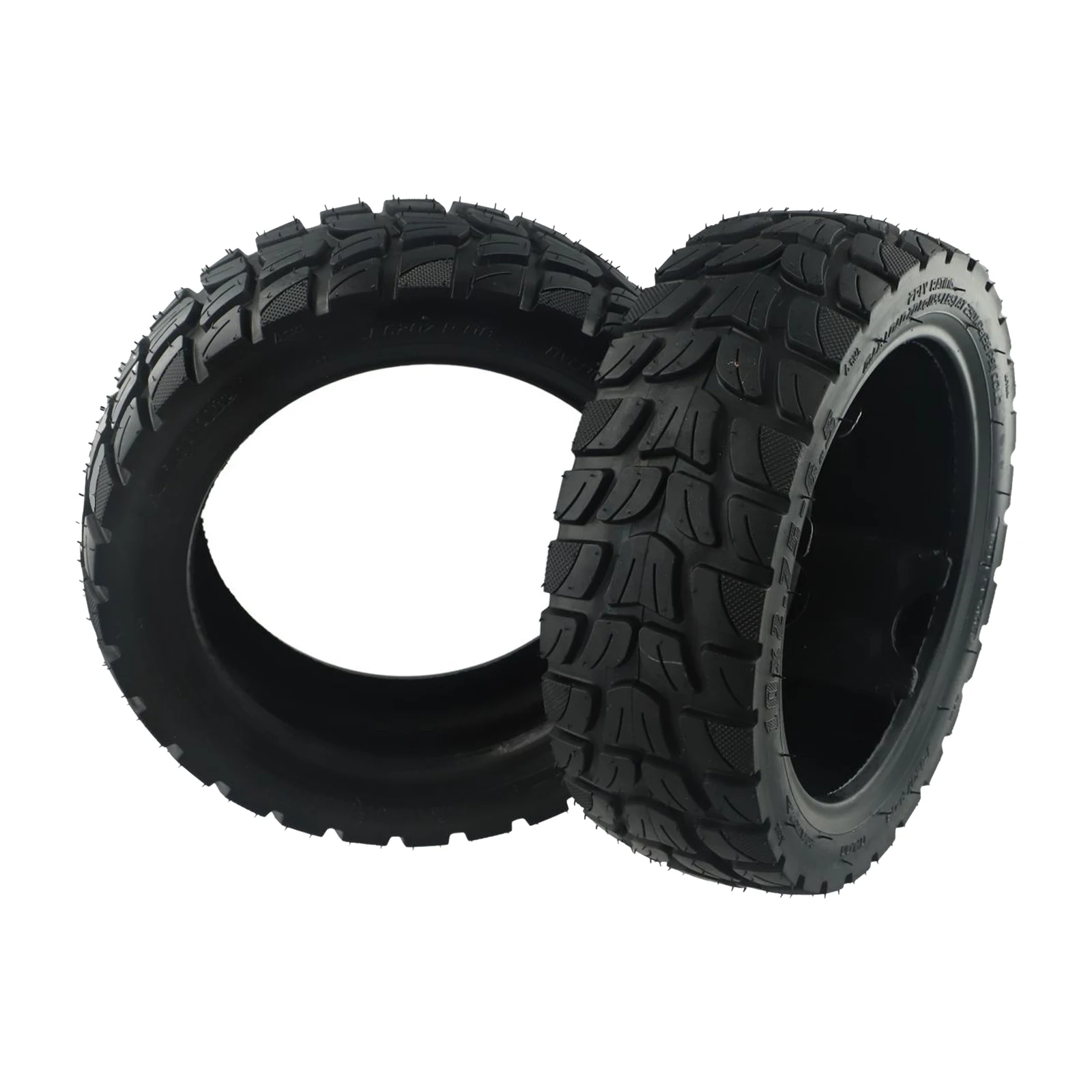 Off-Road Tire 10 Inch 10x2.70/2.75-6.5 670g Black Excellent Fittings Replacement Rubber Tubeless 1 Pcs/2 Pcs 1/2x