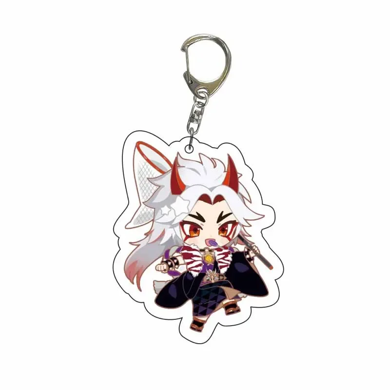 Cute Genshin Impact Acrylic Keychains