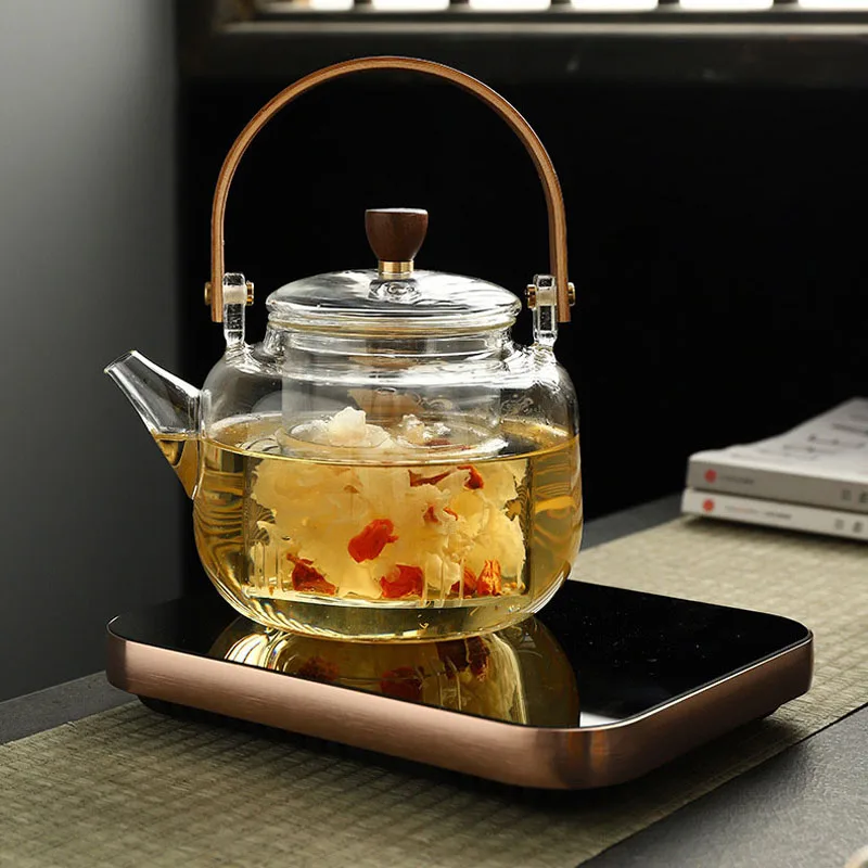 Stufa elettrica in ceramica 800W 100 ° Riscaldatore per tazza C Stufa da tè intelligente Forno elettrico per riscaldamento a piastra calda Mini riscaldatore Macchina per il tè 220V