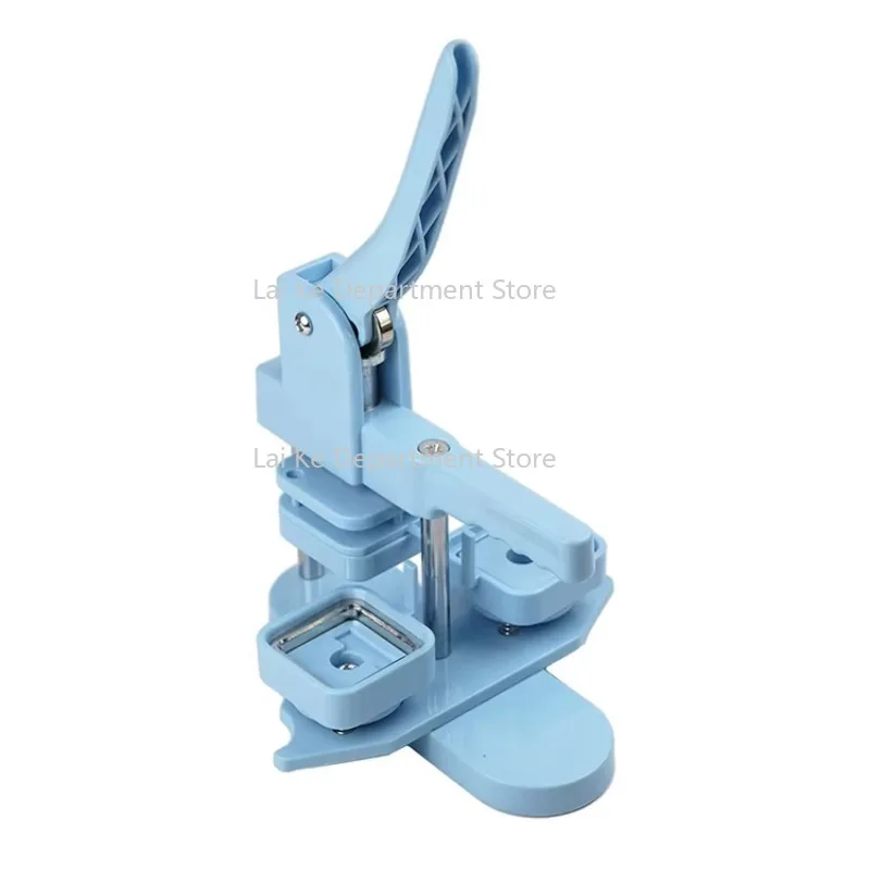 

50*50mm 2inch Blue Square Photo Fridge Magnet Making Machine Kit Including 100 Pcs Magnet Materials Button Making Machine