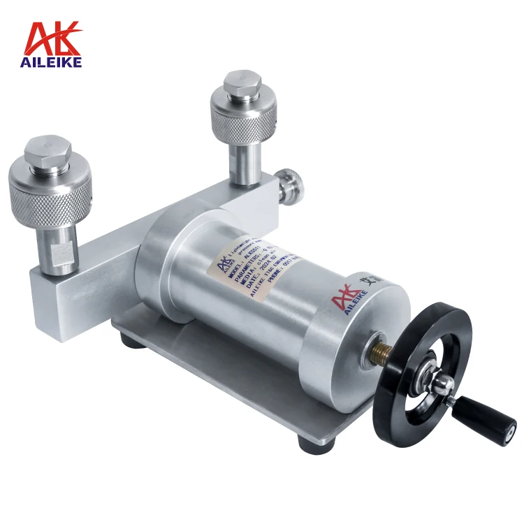 

AILEIKE ALKS511Portable Desktop for Test Pump Micro Pressure Calibrator -0.95~6bar Source Pressure Pressure Measuring Instrument