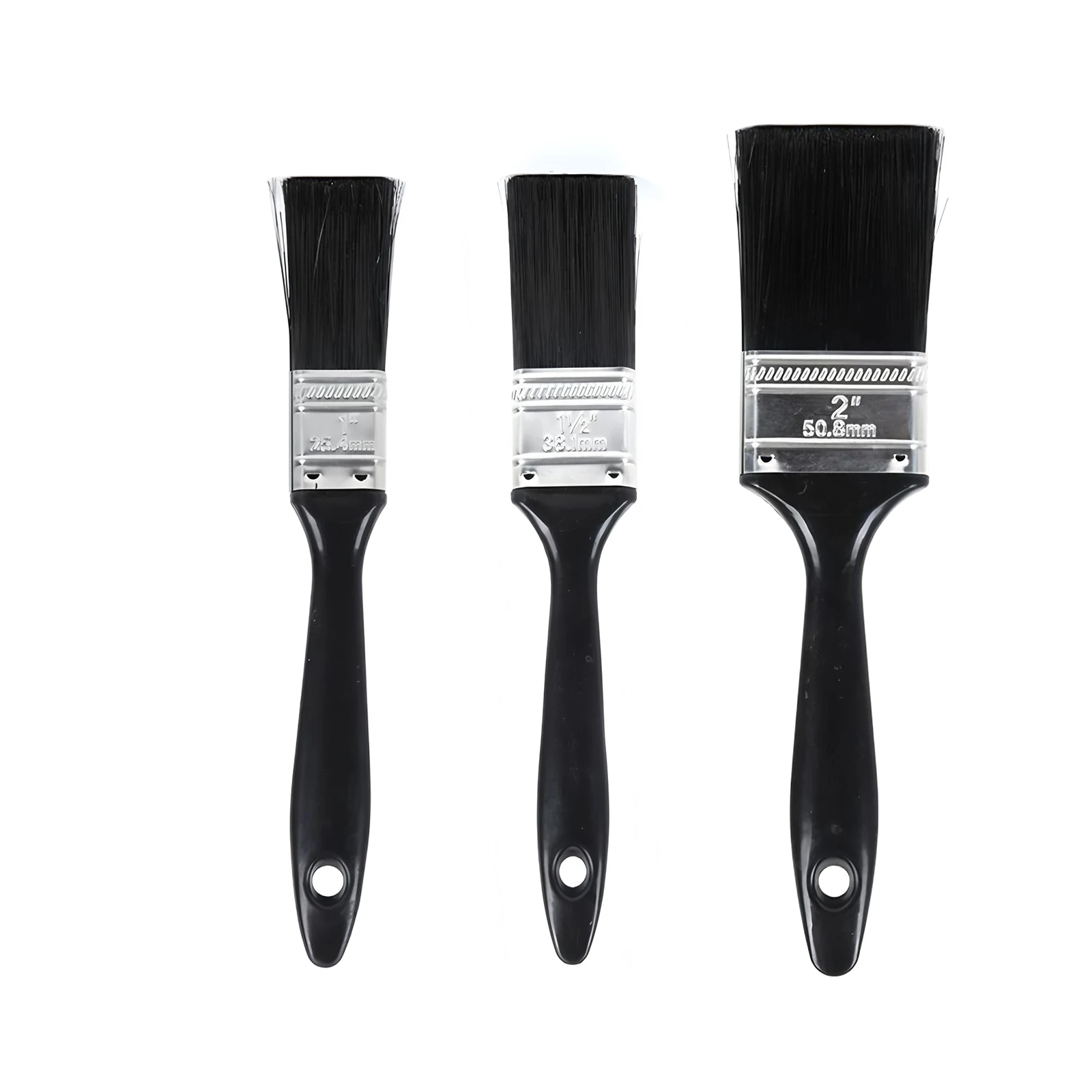 3pcs Thickened Paint Brush Apply Evenly Cleaning Tool Plastic Handle Brush Plastics Solid Wall Brushing Tools Wall Painting