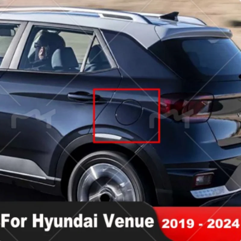 Exterior fittings for Hyundai venue 2019-2024 Chrome mirror/automotive fuel tank cap decorative oil gasoline cap frame