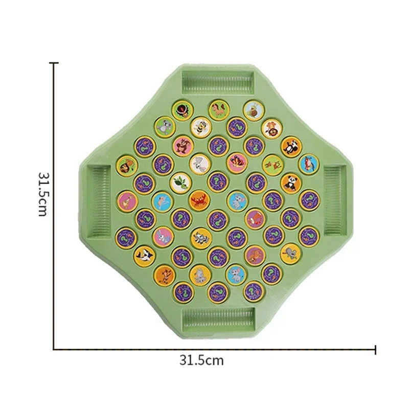 ألعاب لوحة شطرنج جديدة على شكل حيوان، لعبة استراتيجية كلاسيكية، لعبة التفكير المعرفية بين الوالدين والطفل، لعبة ألغاز تفاعلية لحفلات الكريسماس