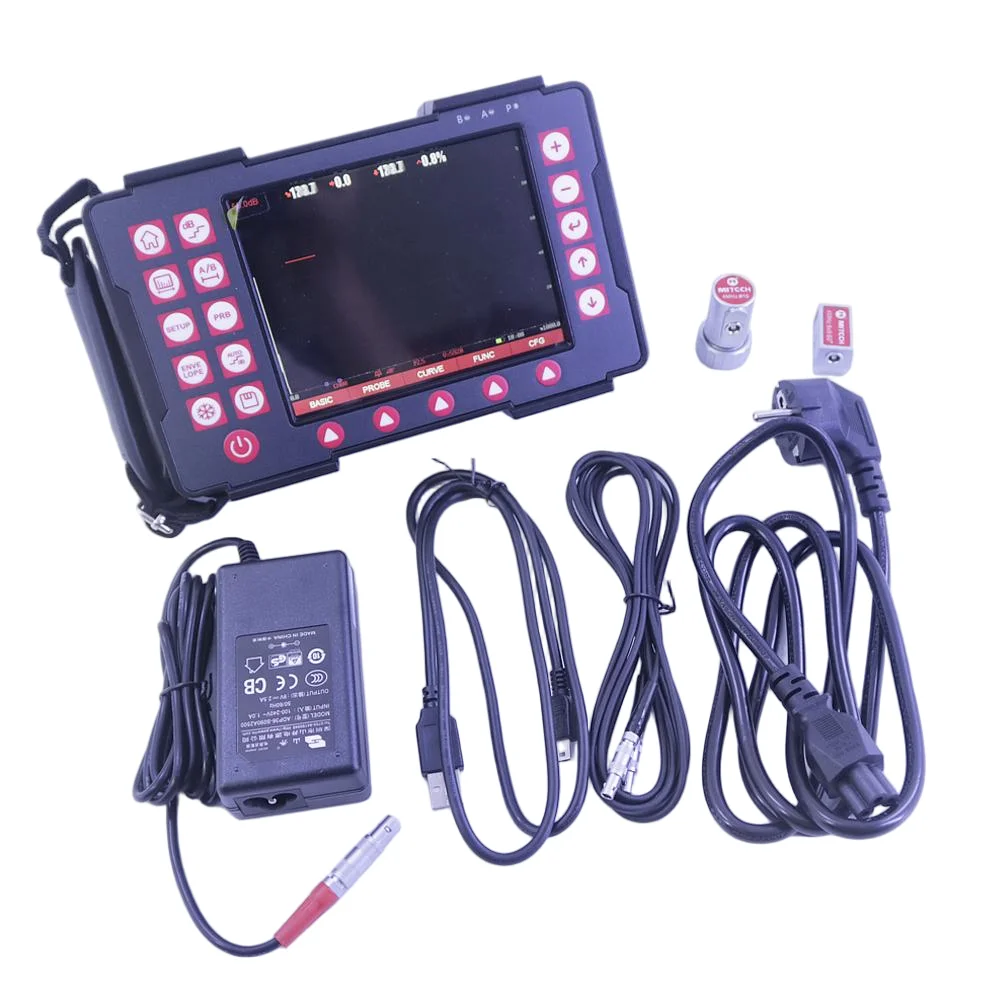 MFD100S Multifunctional Horizontal NDT Intelligent Digital Ultrasonic Flaw Detector with Video Function 16G Storage