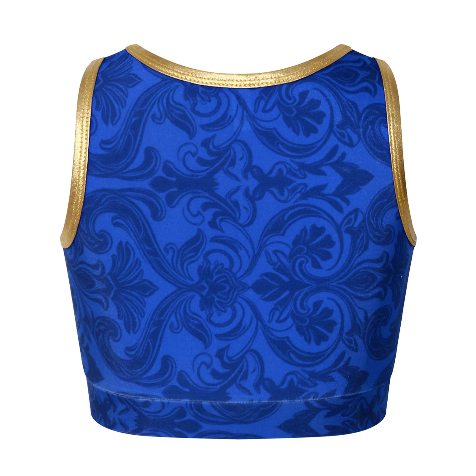 Kids Girls Fight Grappling Boxing Tops Muay Thai Costume Sleeveless Crop Tank Top for Training Fighting Wear Boxing Jersey