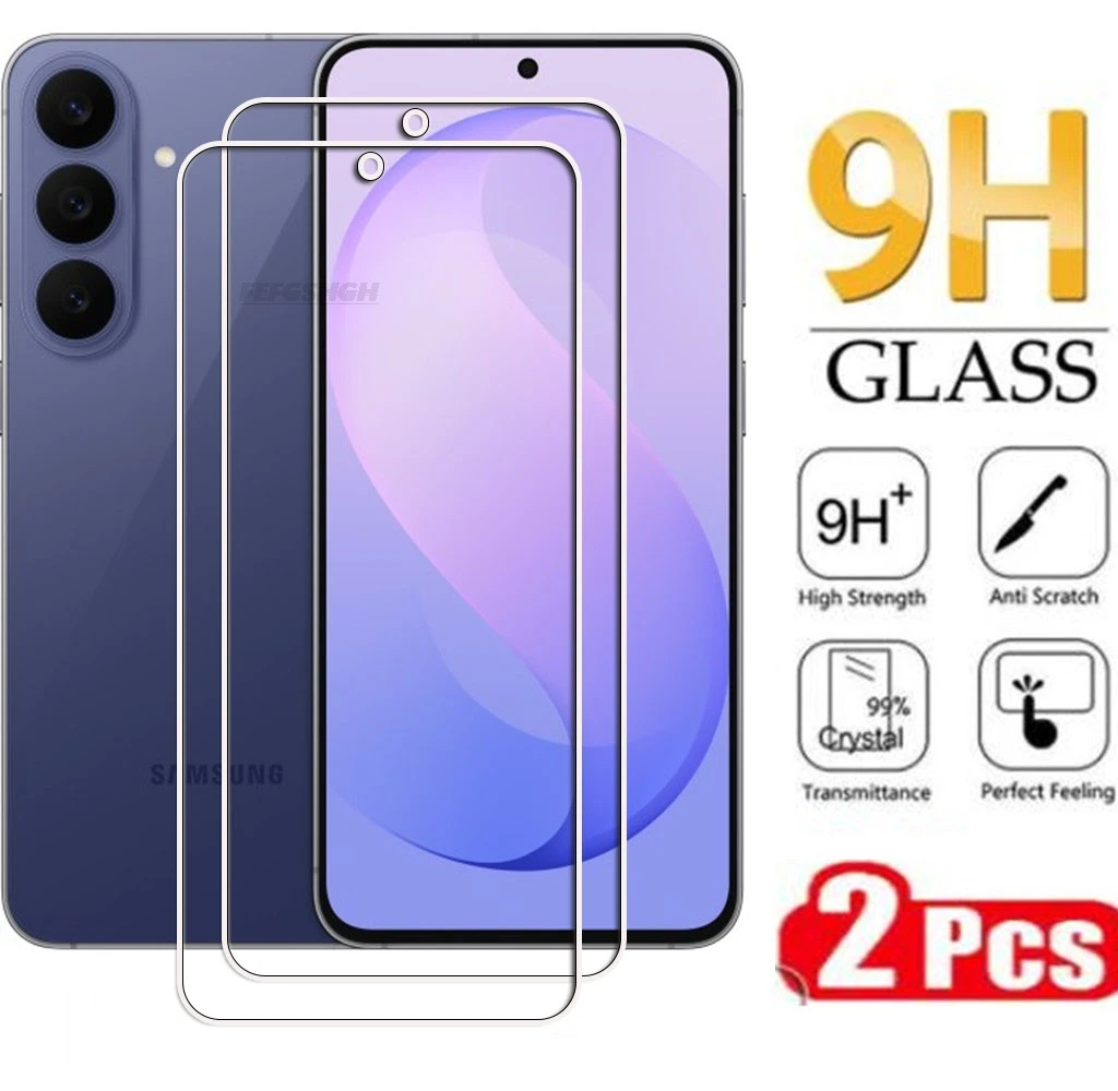 2PCS HD Tempered Glass For Samsung Galaxy S26 FE 6.7