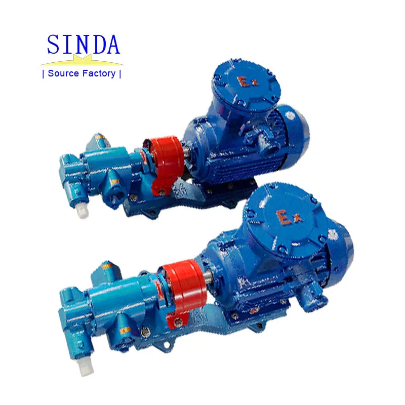 KCB Series Electric Food-Grade Gear Pump Automotive Industry Oliver Oil Diesel Fuel Crude Waste Oil Transfer