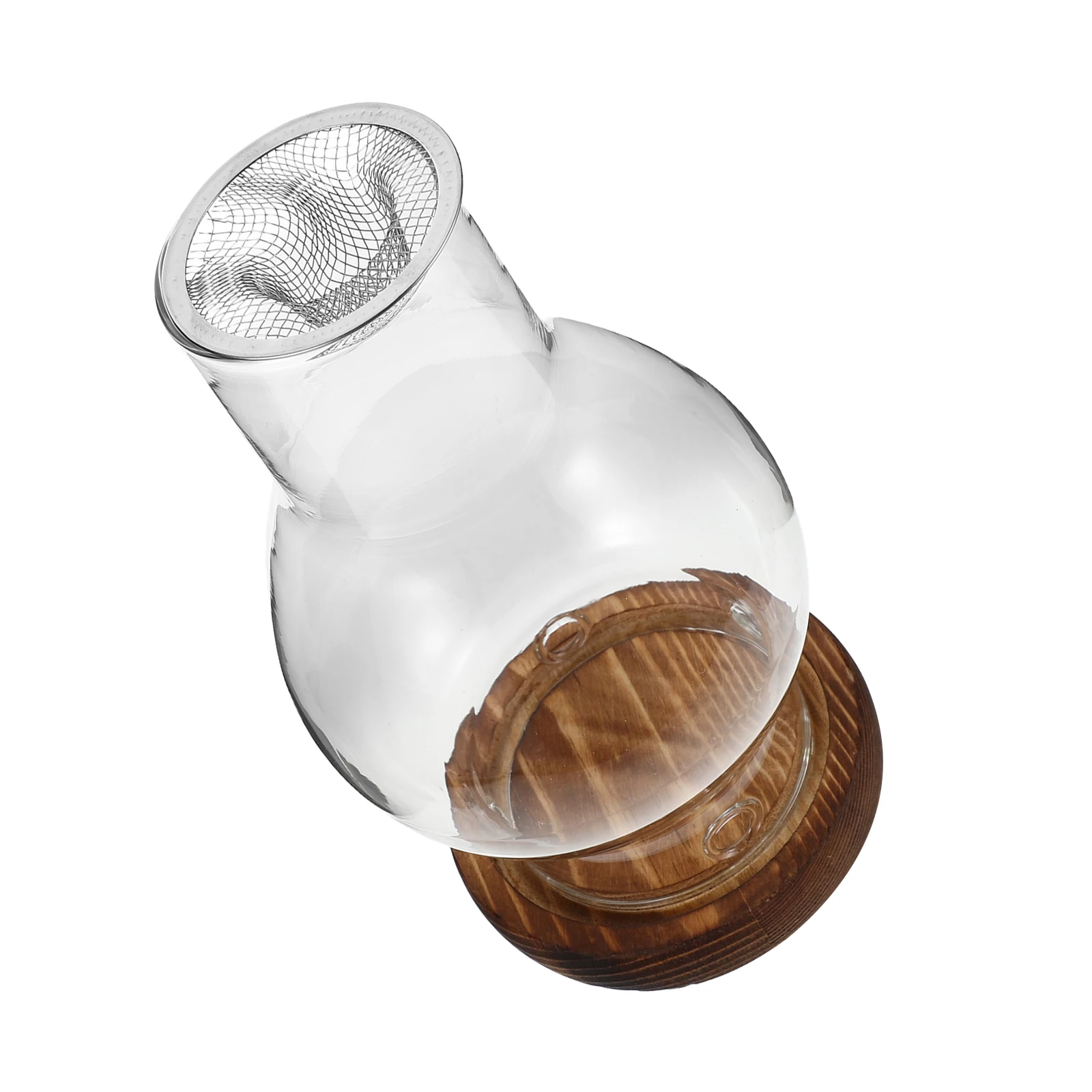 

Holder Decorative Incense Burner Clear Glass Holders for Table Centerpiece Transparent Chimney