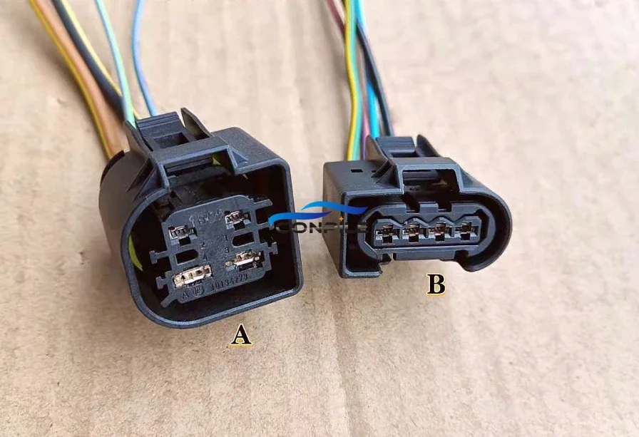 1pc for Mercedes-Benz BMW 3 5 7 X5 X6 X1 Z4 N52 N54 N55 electronic water pump plug harness connector