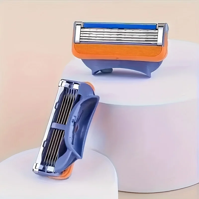 5-layer Men's Razor Power Shaving Shaver Male Face Beard Hair Trimmer 5 Layer Blades Replacement Refills Razor