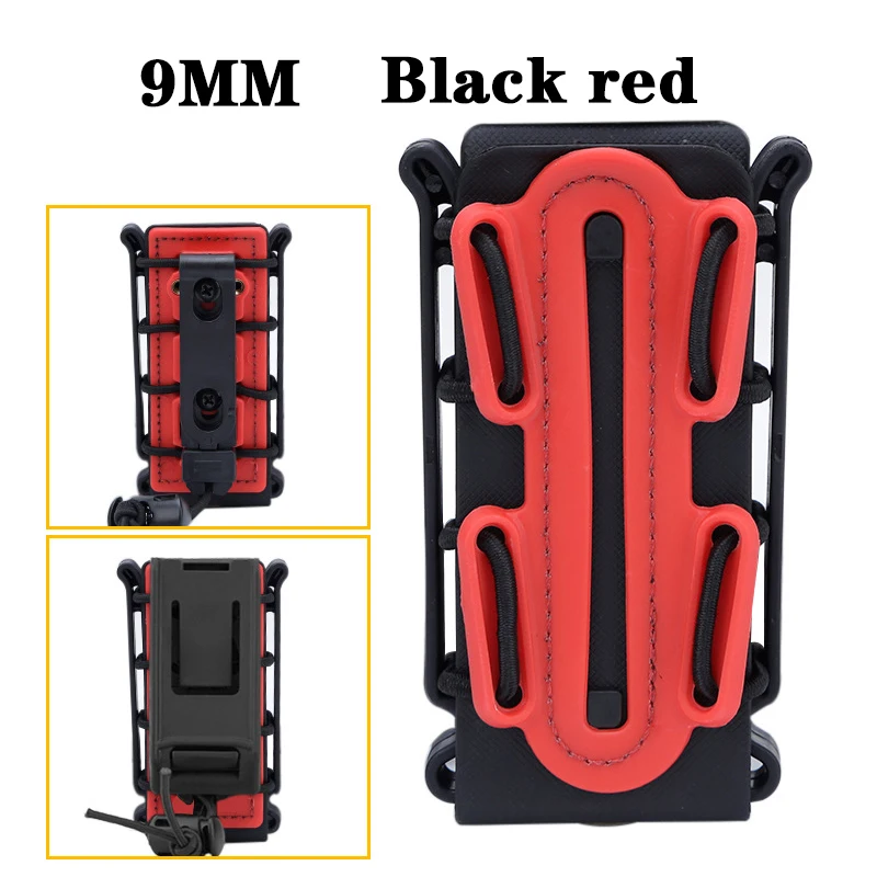 

Molle System Magazine Bag 9mm Belt Magazine Bag Shooting Outdoor Military Tactical Hunting CS Pistol Rifle Magazine Bag
