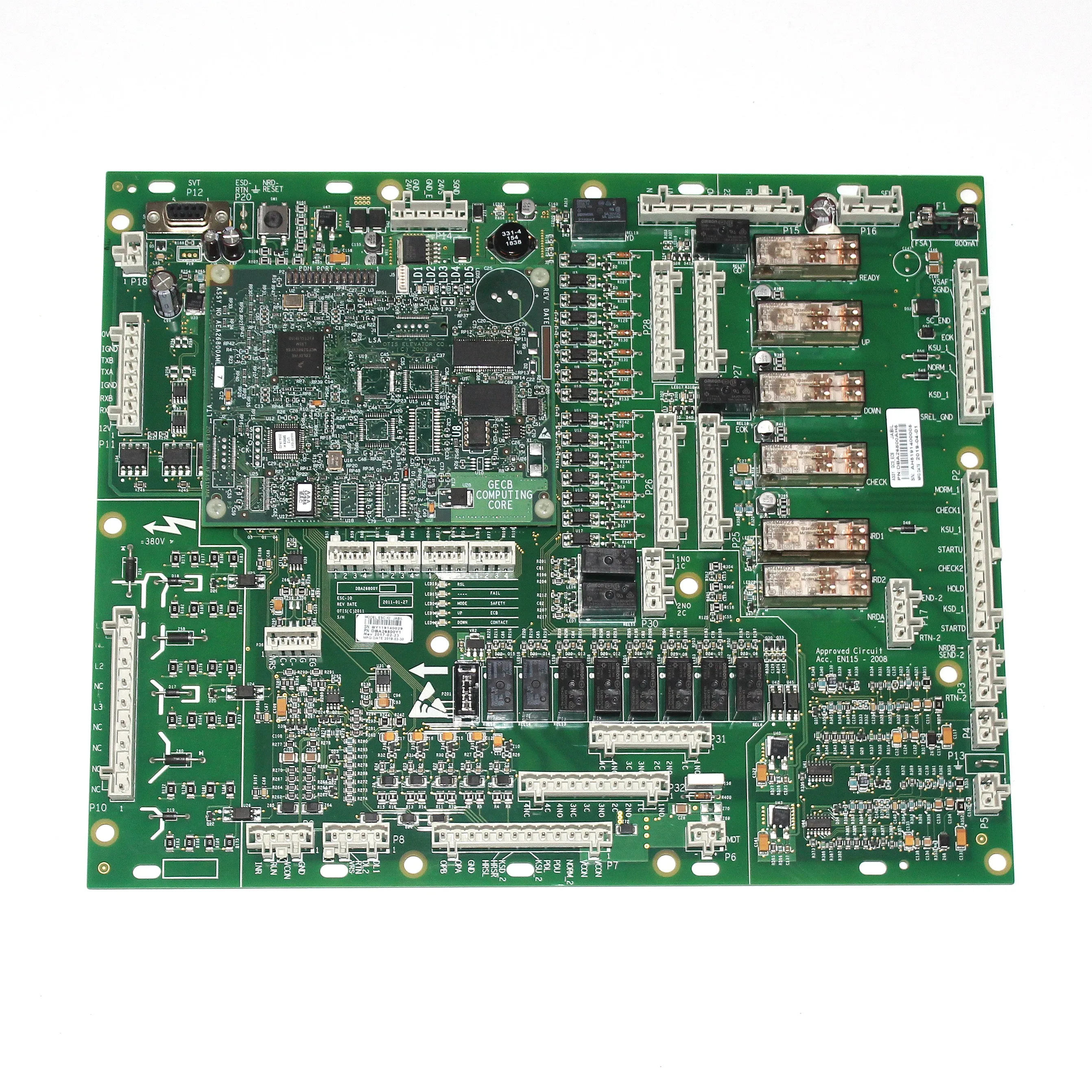 

Elevator Escalator Parts pcb card inverter board gecb DBA26800AH18