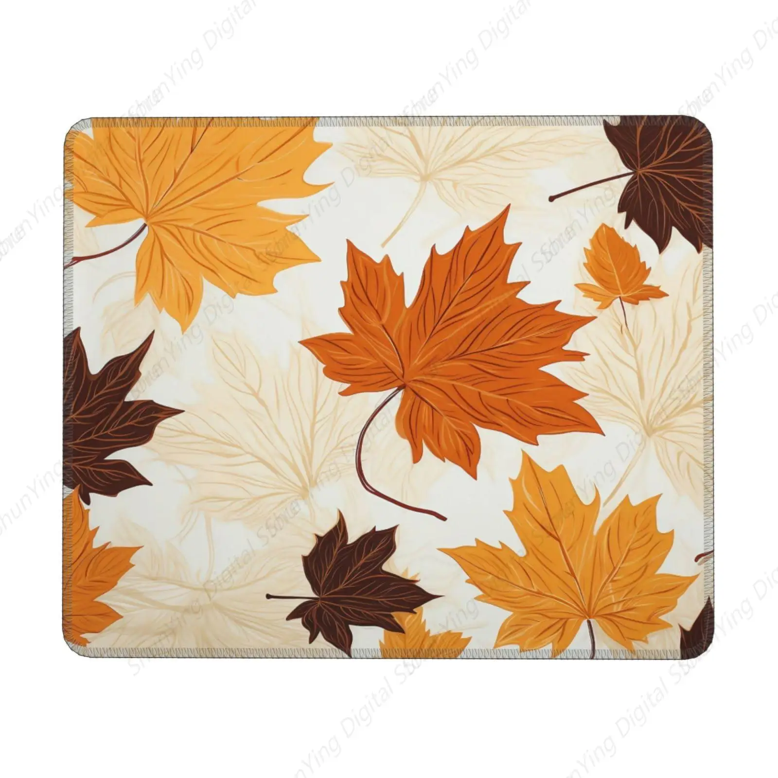 

Autumn Maple Leaf Mouse Pad Anti Slip Gaming Laptop Mouse Pad Office Autumn Farmhouse Stay 18*22cm