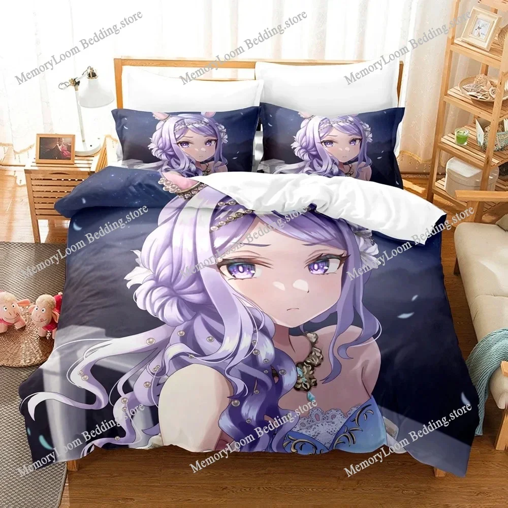 3D Pretty Derby Bedding Sets Duvet Cover Set with Pillowcase Twin Full Queen King Bedclothes Bed Linen Home Textileextile