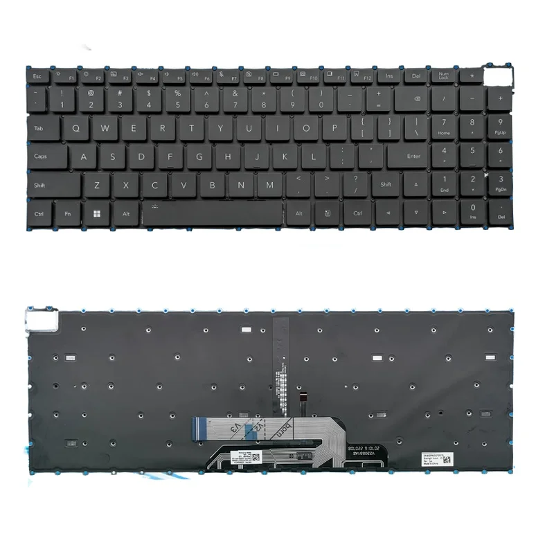M black US Version Laptop Keyboard for Honor for MagicBook X16 2022 PRO BRN-F56 G561 H76 G5