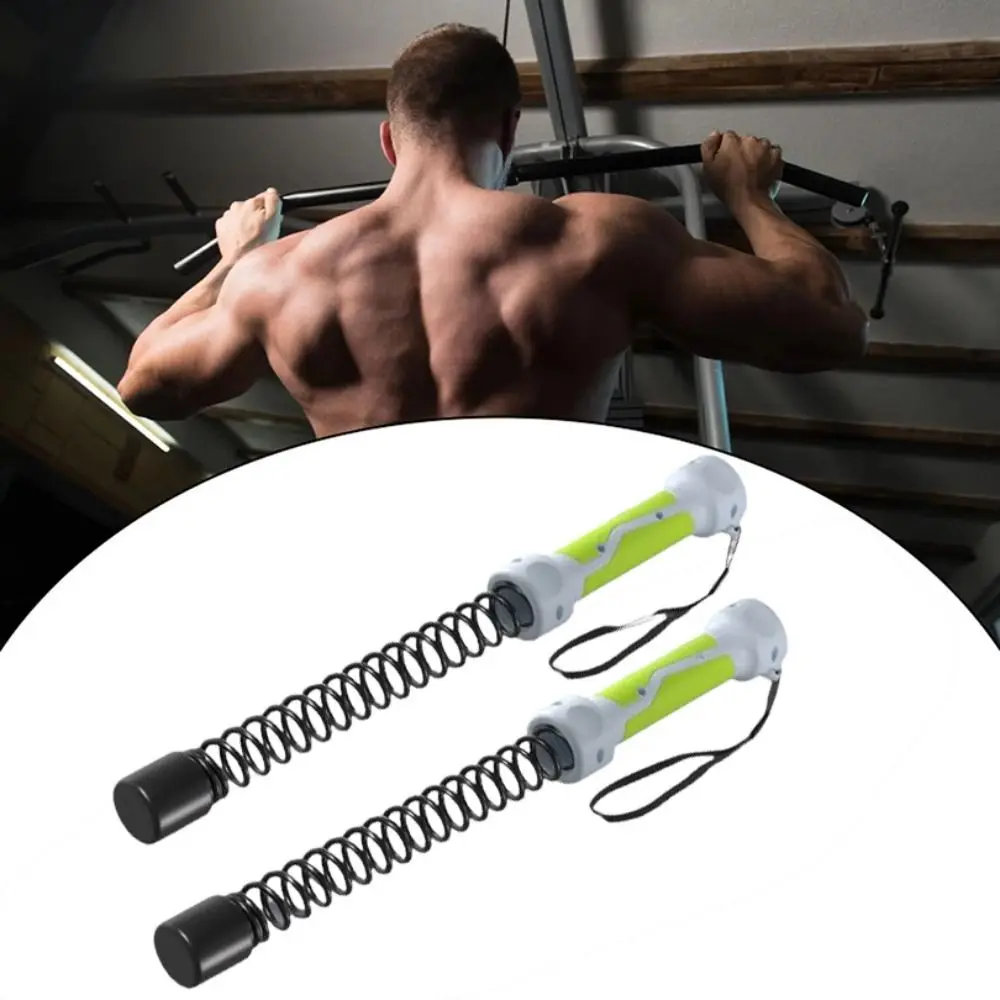 1 pair Replacement Spring Gym Battle Rope Rebound Stainless Steel Cordless Battle Rope Non Slip Multifunction Arm Strength Rope