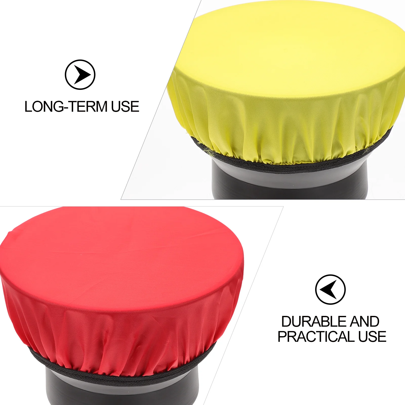 

5Pcs Flash Lamp Cover Cloth Round Lampshade Photography Fill Light Soft Gentle Photo Light Cover Durable Lampshade