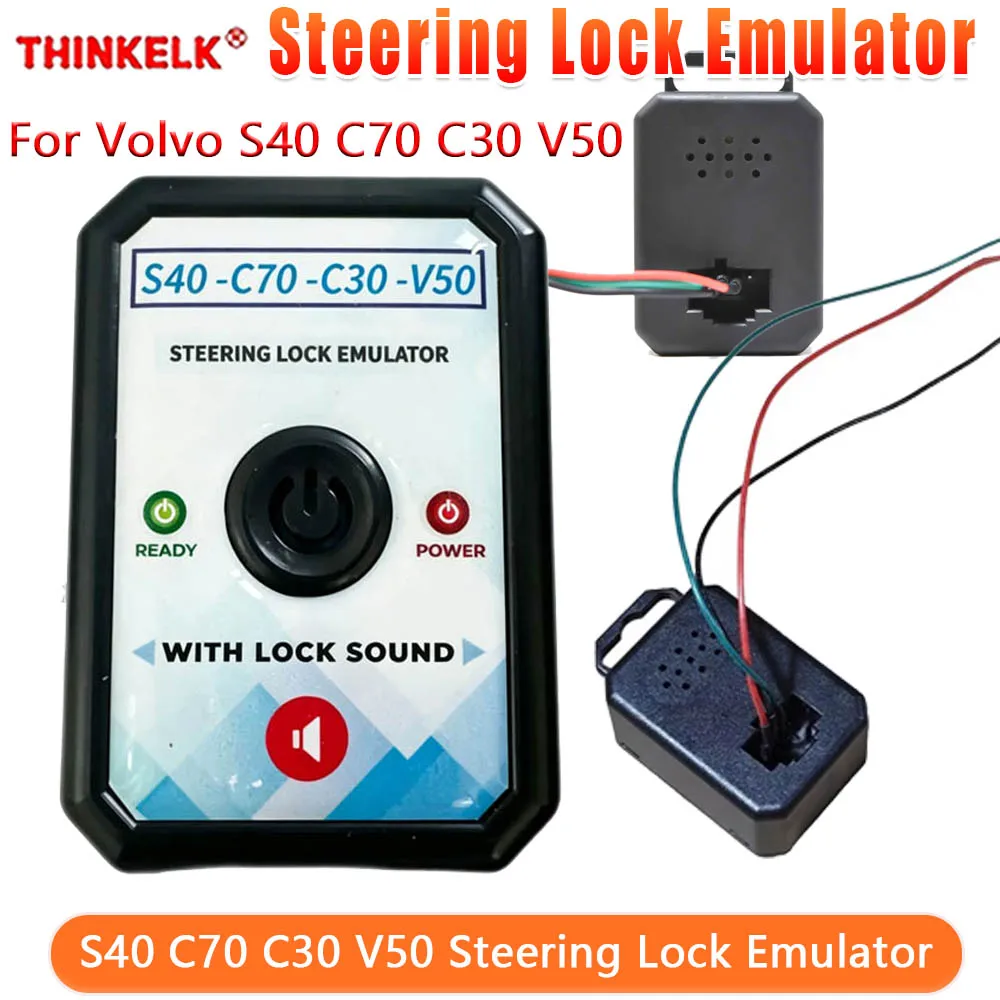 Steering Lock Emulator Simulator for Volvo S40 for Volvo C70 for Volvo C30 for Volvo V50 Plug and play installation