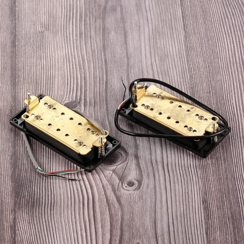  Pickup Set for Styles Electric Guitars Neck Bridge Fatter Tone Guitar Parts