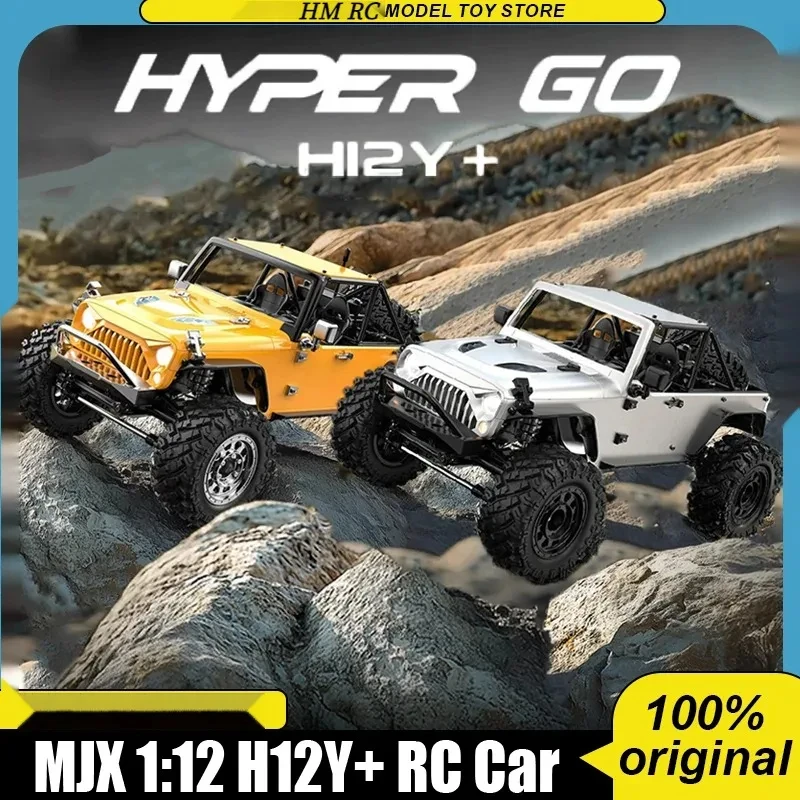 

1/12 MJX Hyper Go H12Y+ H12Y 4WD RC Car New Silver Electric Brushless Motor Rc Car Large Climbing Off-Road Vehicle Rc Model