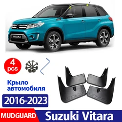 FOR Suzuki Vitara 2016-2023 Mudguard Fender Mud Flap Guards Splash Mudflaps Car Accessories Auto Styline Front Rear 4pcs