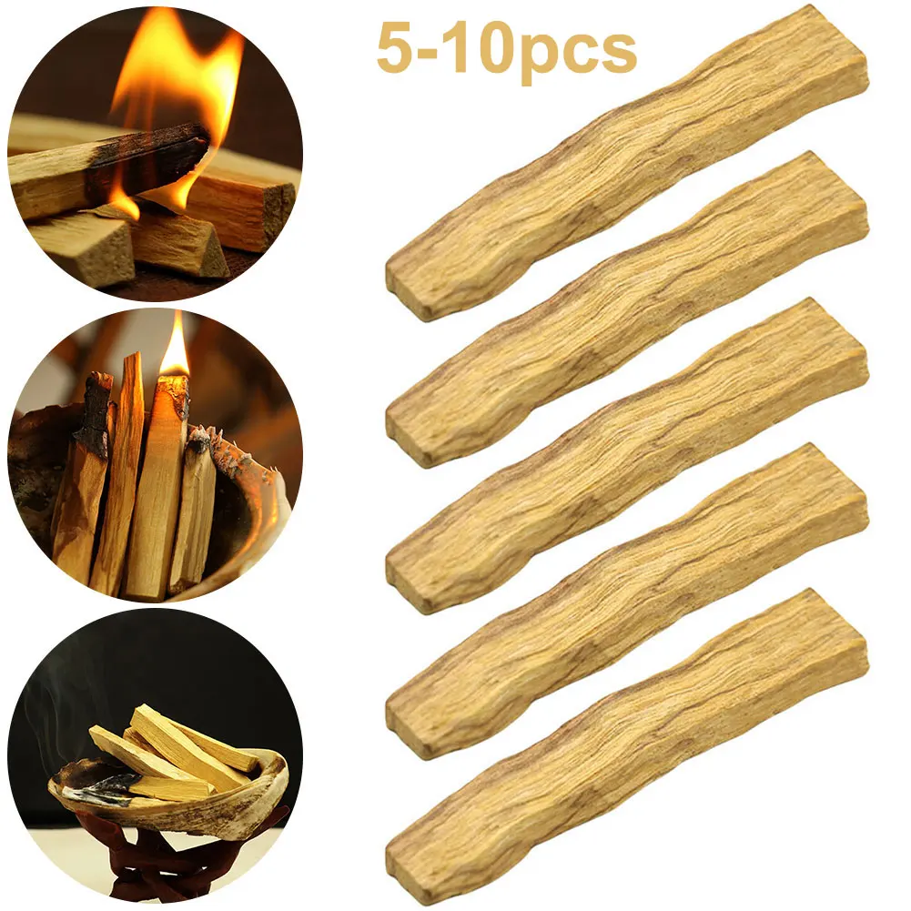 Palo Santo Sticks Smudging Sticks Natural Incense Stick Holy Wood Smudge Stick for Spiritual Cleansing Stress Relief Meditation