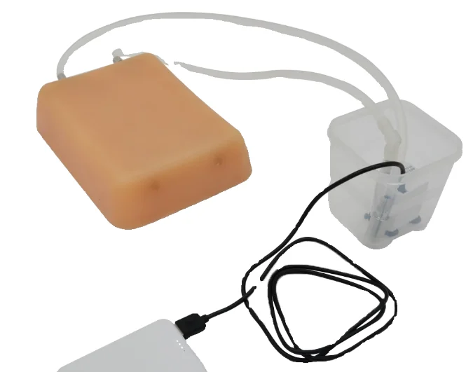 Ultrasound-guided vascular puncture model PICC Catheterization Training for Blood Circulation Color Doppler