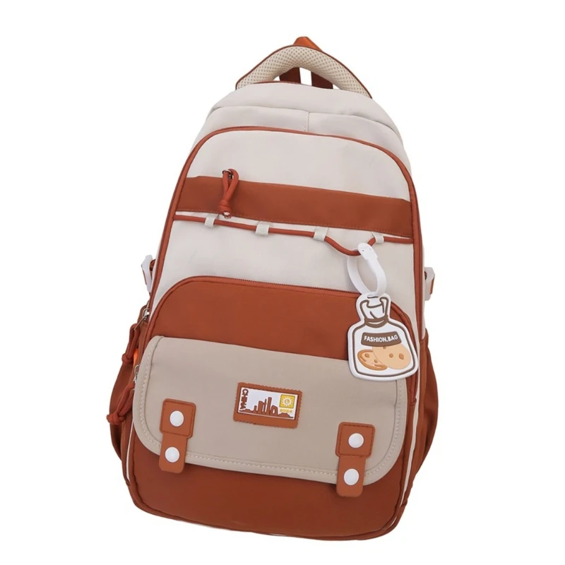 

Korean Styles Backpack Casual Daypacks School Backpack Travel Backpack Large Capacity Backpack Contrast Color Backpack