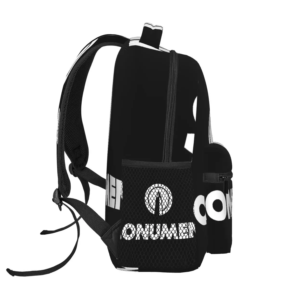 Monument Logo Casual Backpack Unisex Students Leisure Travel Computer Backpack