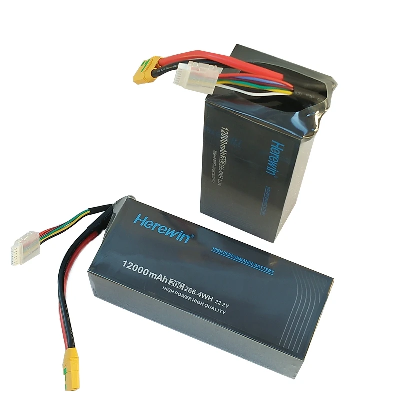 Herewin 16000mah 6S Lipo Battery 22.2v 20C Shaft Battery Agricultural Plant Protection UAV Battery