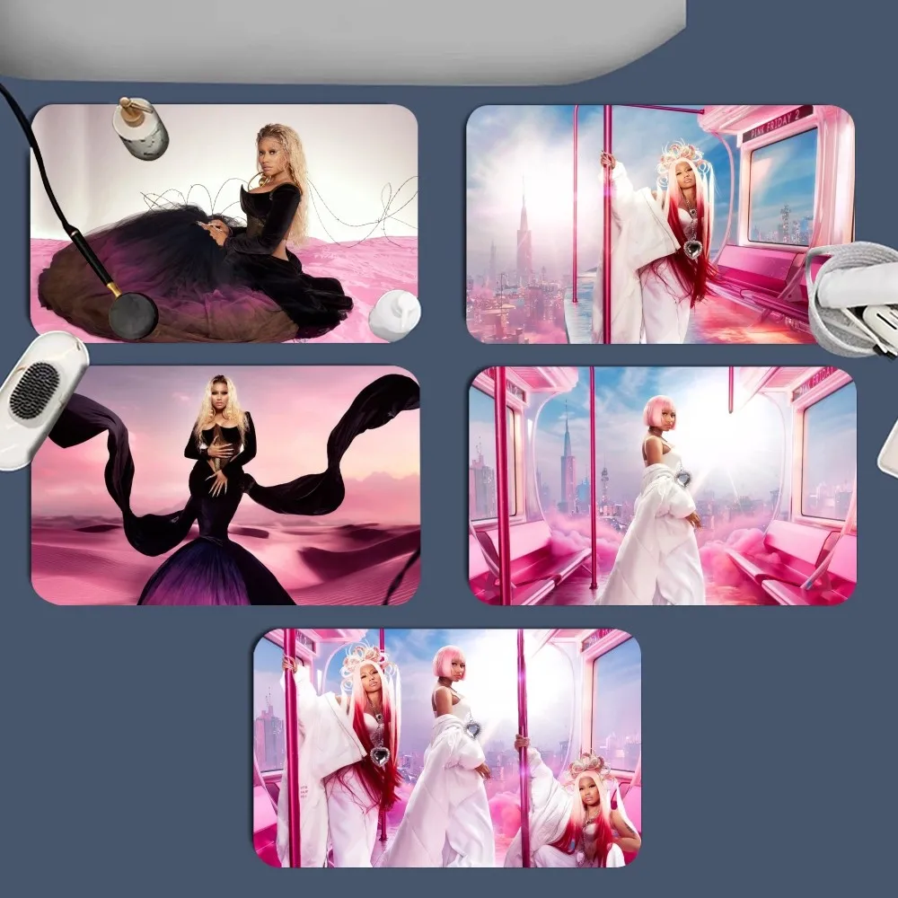 

Nicki Minaj Pink Friday 2 Floor Mat Anti-Slip Kitchen Bedroom Handmade Tufted Rug Carpet Living Room Entrance Rug