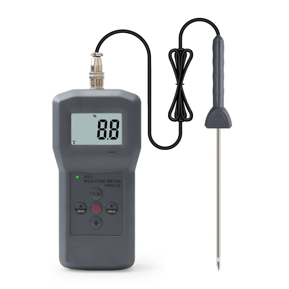 Soil Moisture Meter PMS710 Is Used for Measuring Moisture Content of Soil