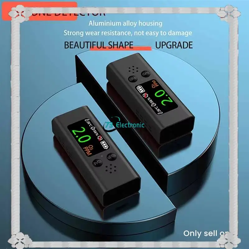 24-Hour Delivery Air Quality Detector O3 Gas/Temperature Humidity Tester Household USB Charging O3 Monitor