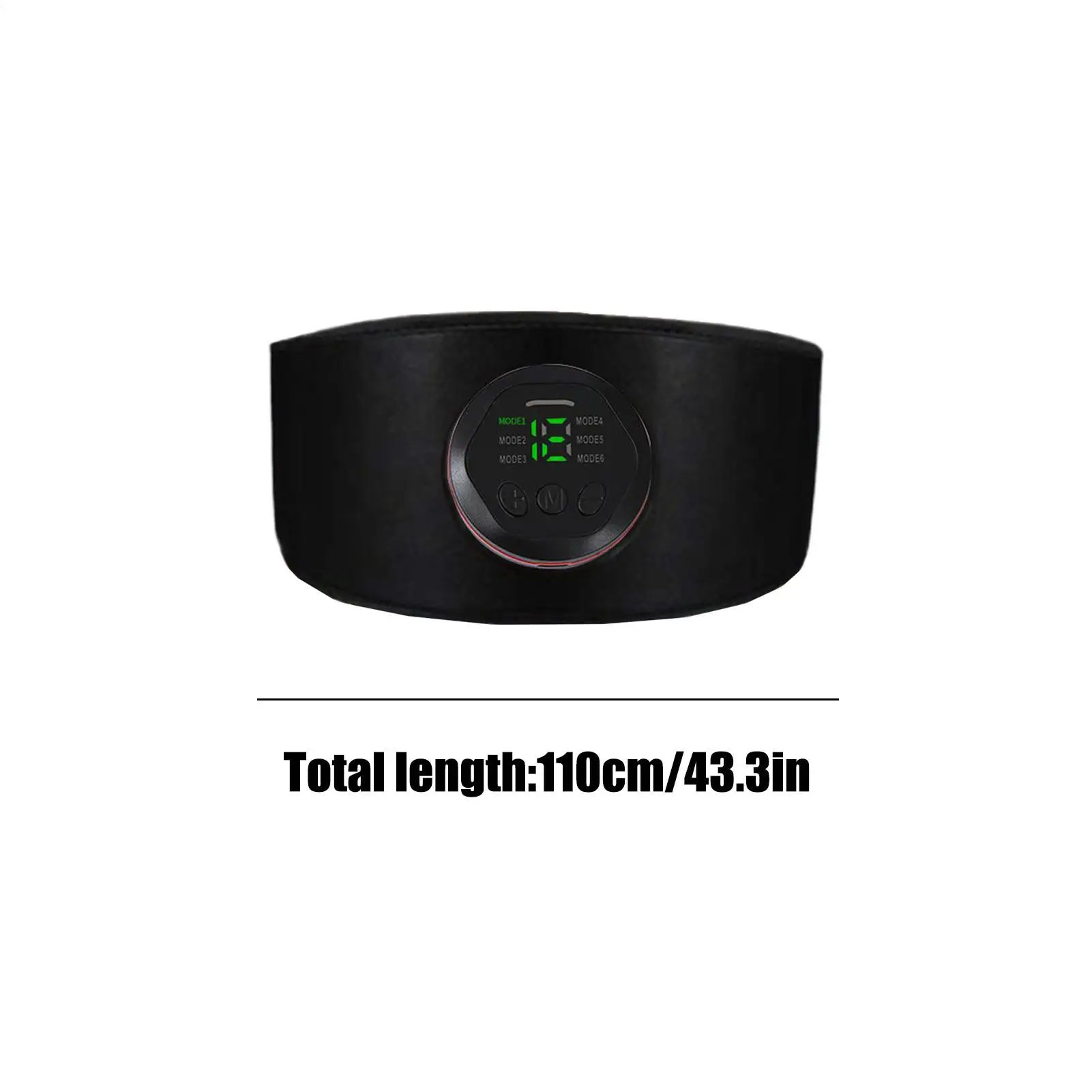 Abdominal Slimming Machine Rechargeable Belly Massager 6 Massage Modes 18 Intensity Settings Body Sculpting Machine For Home