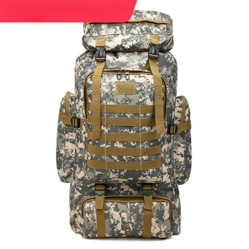 

AliExpress Collection Outdoor Camouflage Backpack Men Large Capacity Waterproof Outdoor Backpack Travel Backpack for