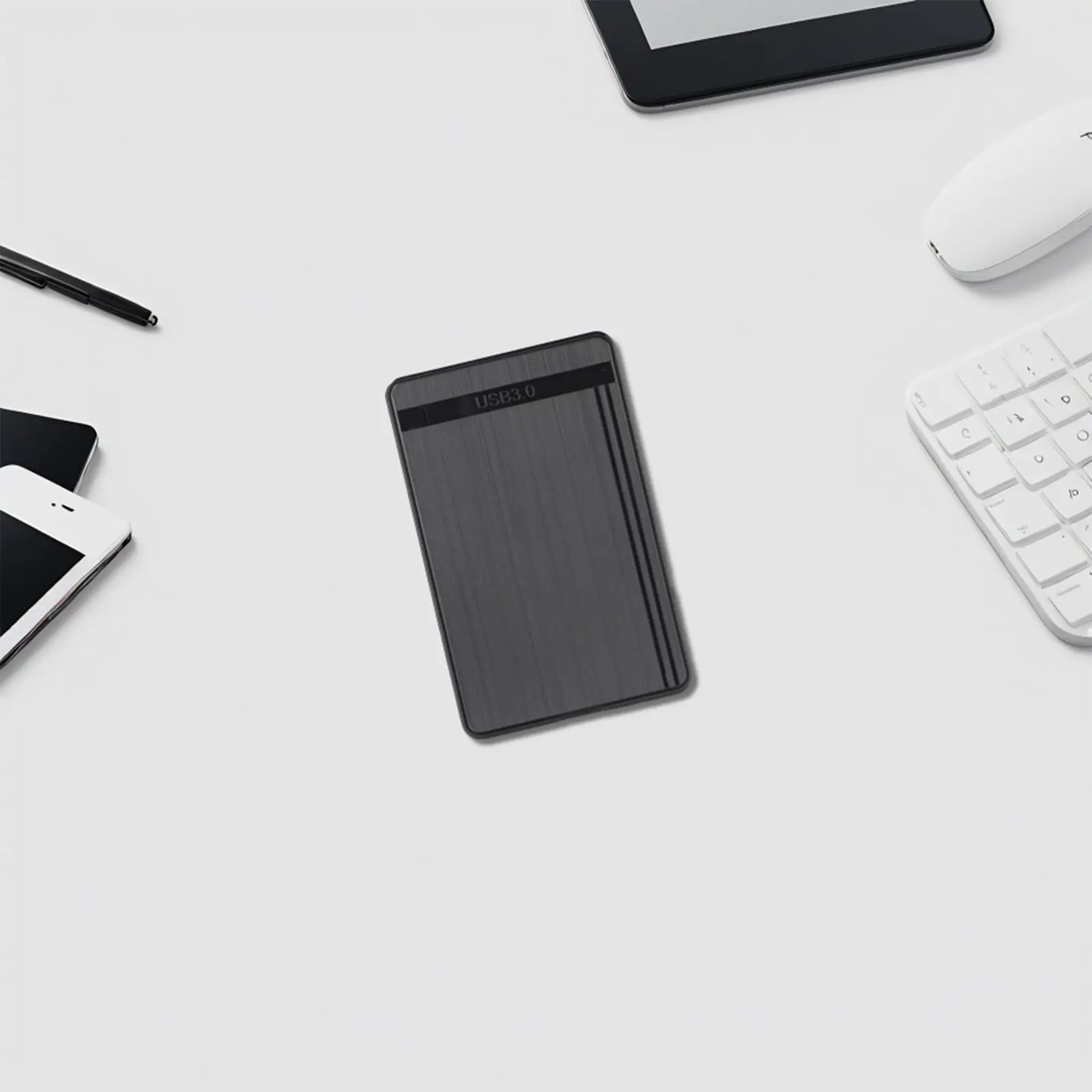 2,5-дюймовый твердотельный механический последовательный порт SSD для интерфейса SATA USB 3.0, внешний мобильный HDD, корпус для жесткого диска, без инструментов