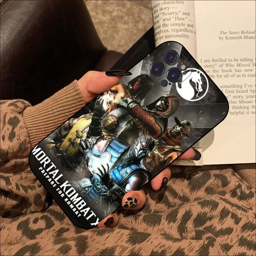 Mortal Kombat Phone Case For iPhone 14 11 12 13 Mini Pro XS Max Cover 6 7 8 Plus X XR SE 2020 Funda Shell