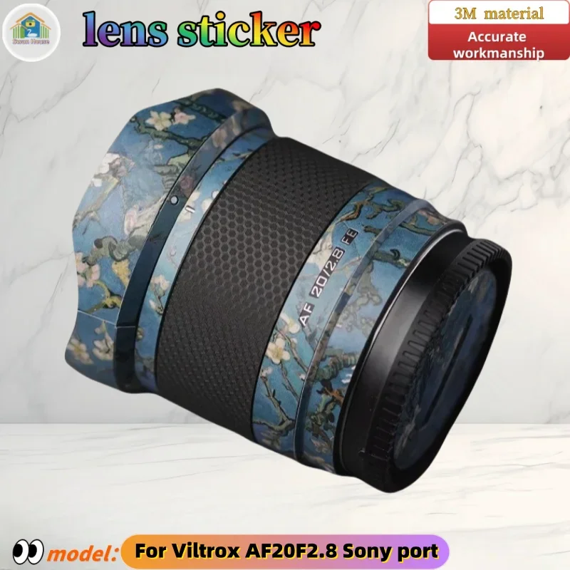 

For Viltrox AF20mmF2.8 Sony port Camera lens sticker, DIY skin, wear-resistant protective film