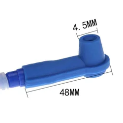 Oil Bleeder Equipment Brake Fluid Oil Changer Oil Brake Fluid Exchange Car Brake Blue Plastic 1PCS 2.77inch 68mm