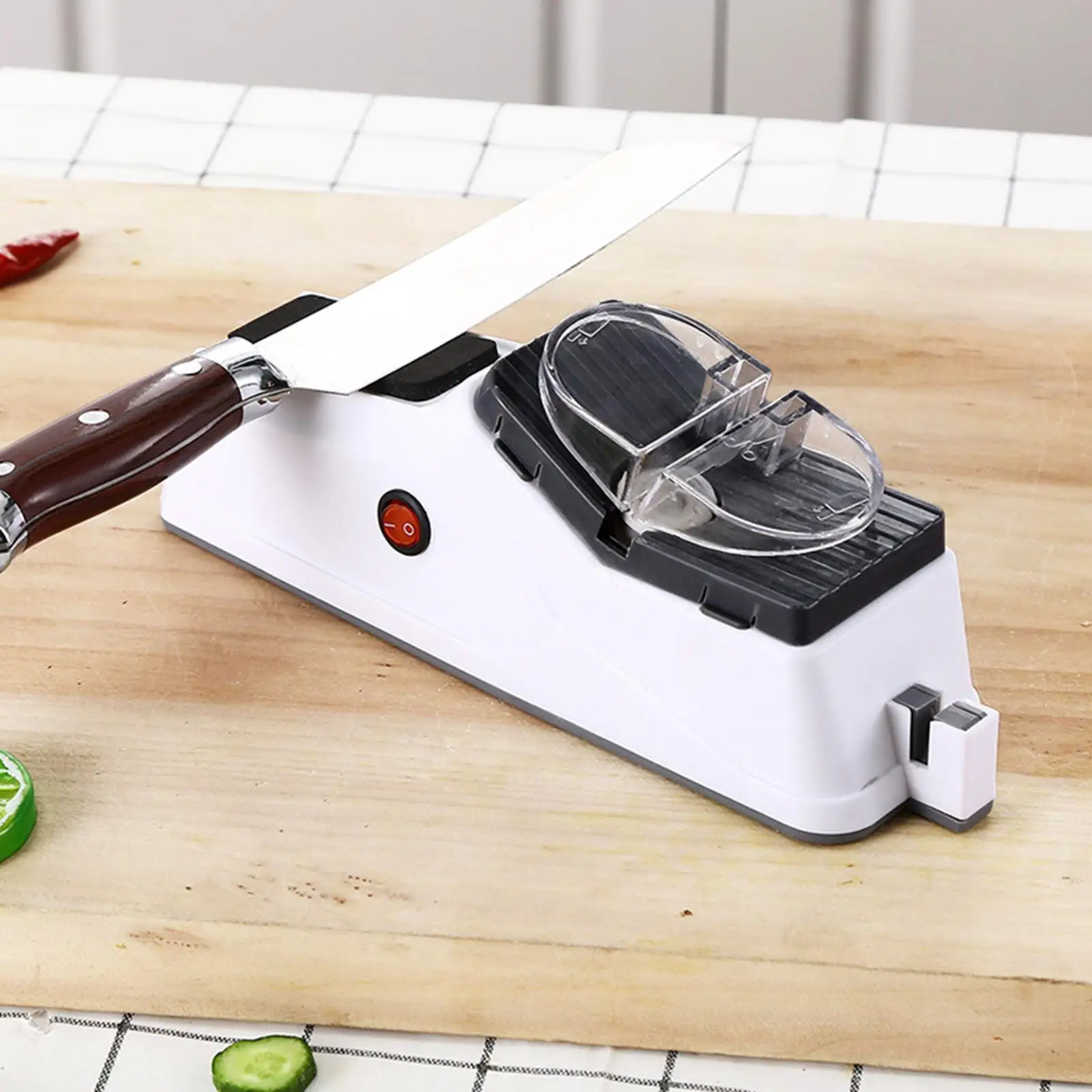 Kitchen Electric Knife Sharpener Electric Multifunctional Automatic Knife Sharpener Polishing Kitchen Tools for Quick Sharpening
