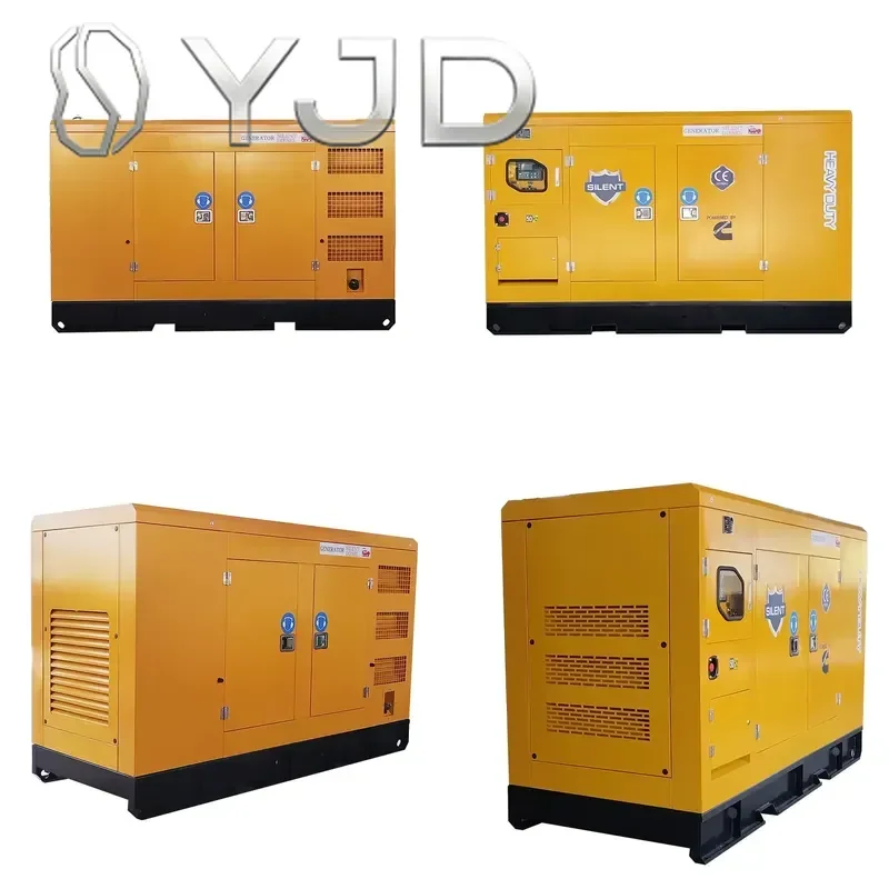 Super Silent Generator 130kW 162KVA 400V 12V DC Electric Start Auto Start Three Phase Water Cooled ATS Soundproof