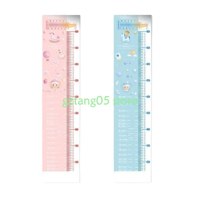 

57EE Infant Height Measuring Mat Lovely Baby Kids Height Ruler Height Measurement